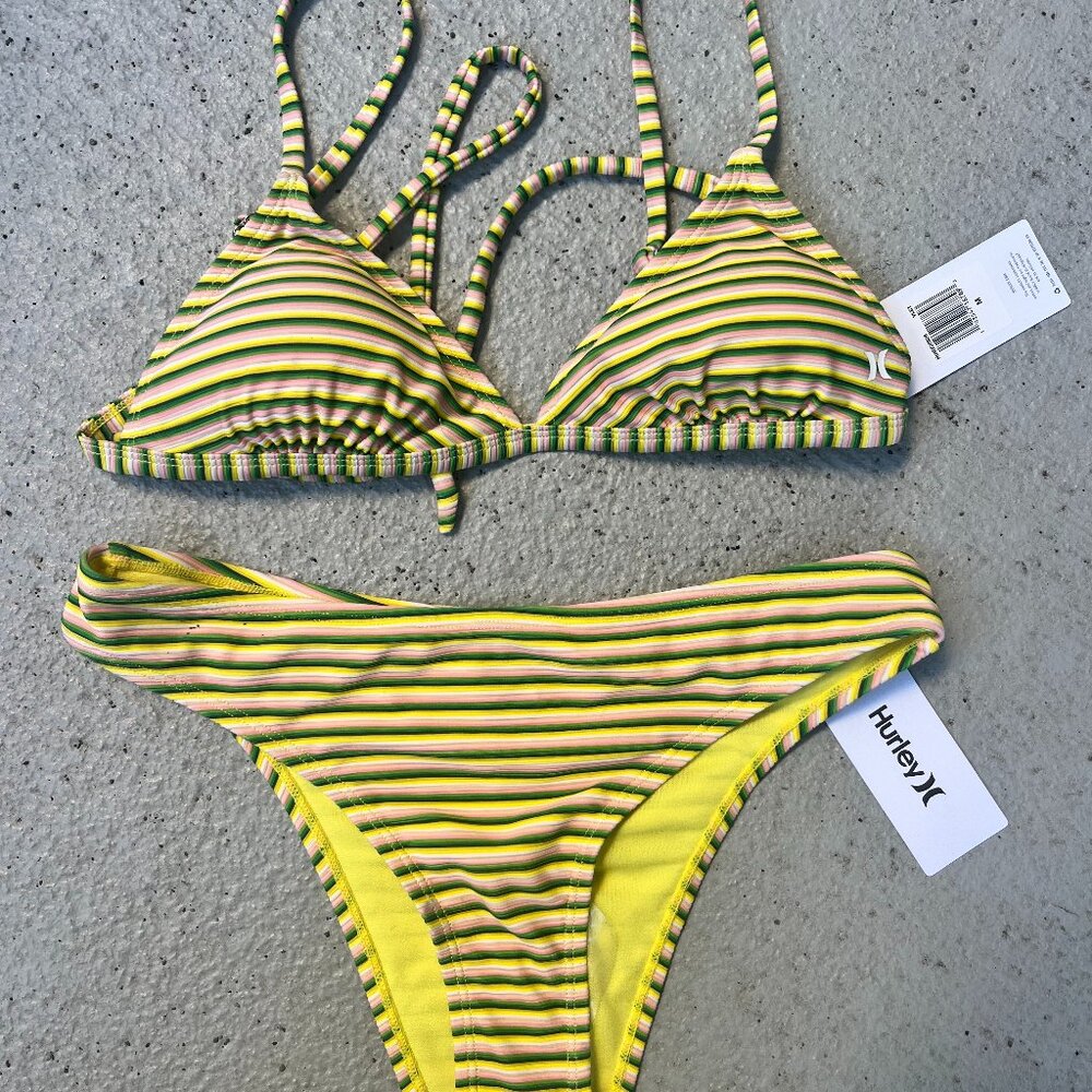 SOLD NWT Hurley Bikini Set
